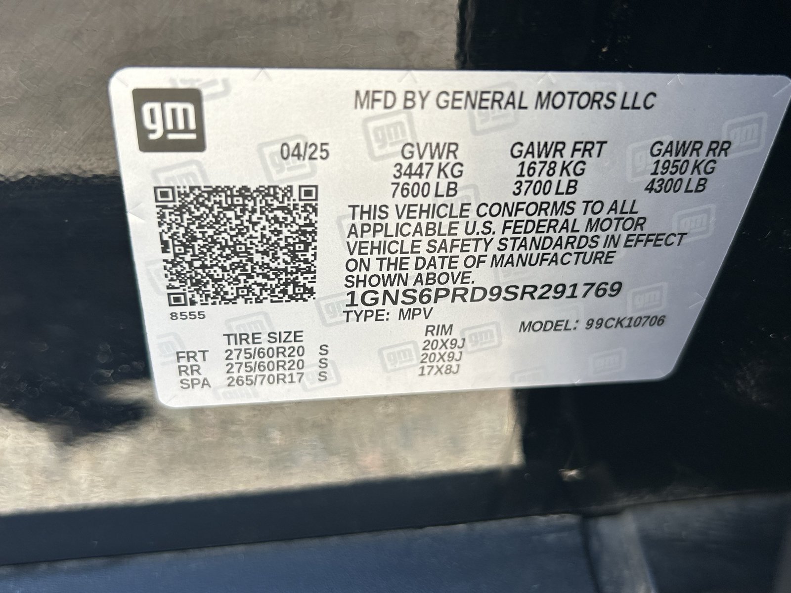 Certified 2025 Chevrolet Tahoe Z71 AWD/4WD image 30