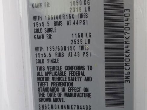 Used 2021 Nissan NV200 S image 18