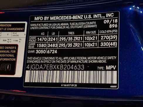 Used 2019 Mercedes-Benz GLE 63 AMG 4MATIC image 27