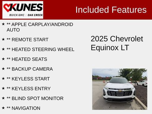 Used 2025 Chevrolet Equinox LT AWD/4WD image 2