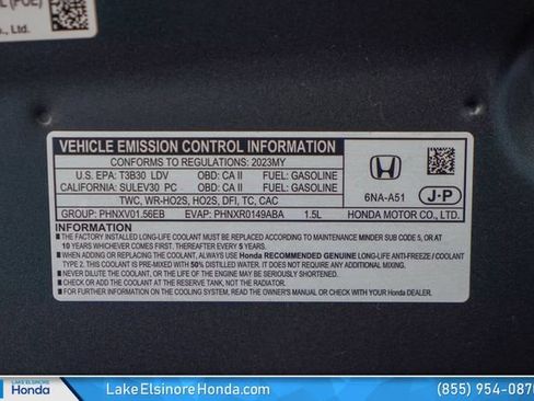 Certified 2023 Honda Accord EX image 30