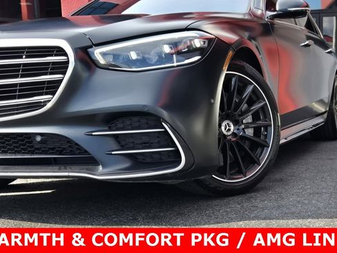 Used 2022 Mercedes-Benz S 580 S 580 w/ AMG Line Package image 3