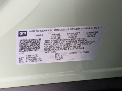 Used 2026 Chevrolet Equinox ACTIV AWD/4WD image 30