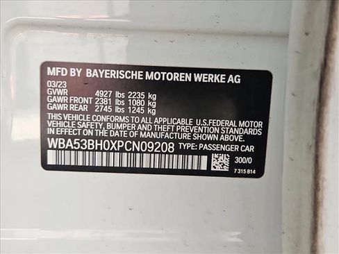 Used 2023 BMW 530i w/ Convenience Package RWD image 22