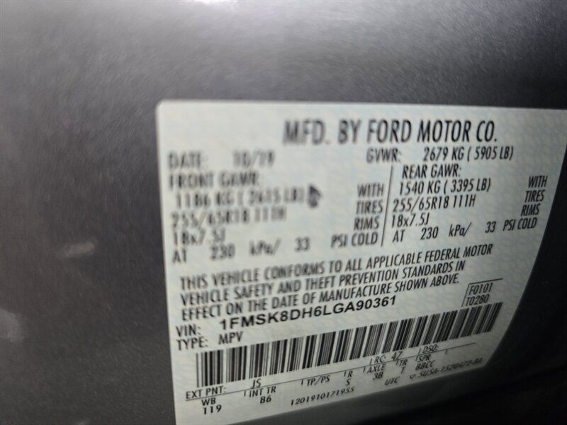 Used 2020 Ford Explorer XLT AWD/4WD image 39