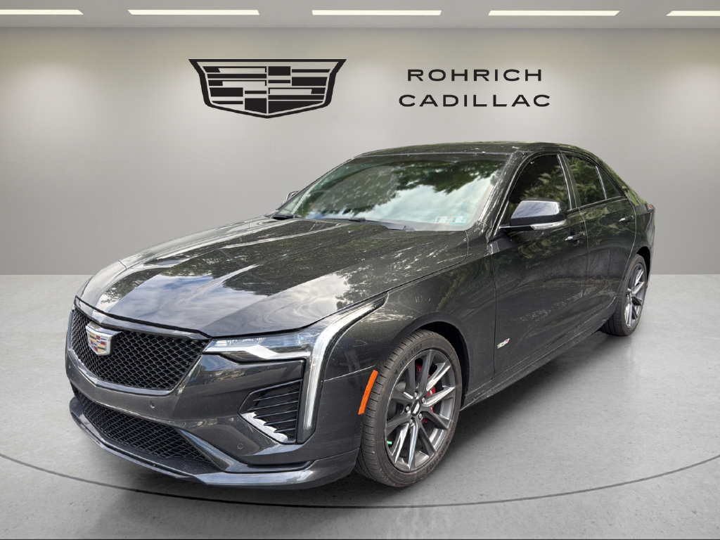 Certified 2024 Cadillac CT4 V w/ Navigation Package AWD/4WD image 1