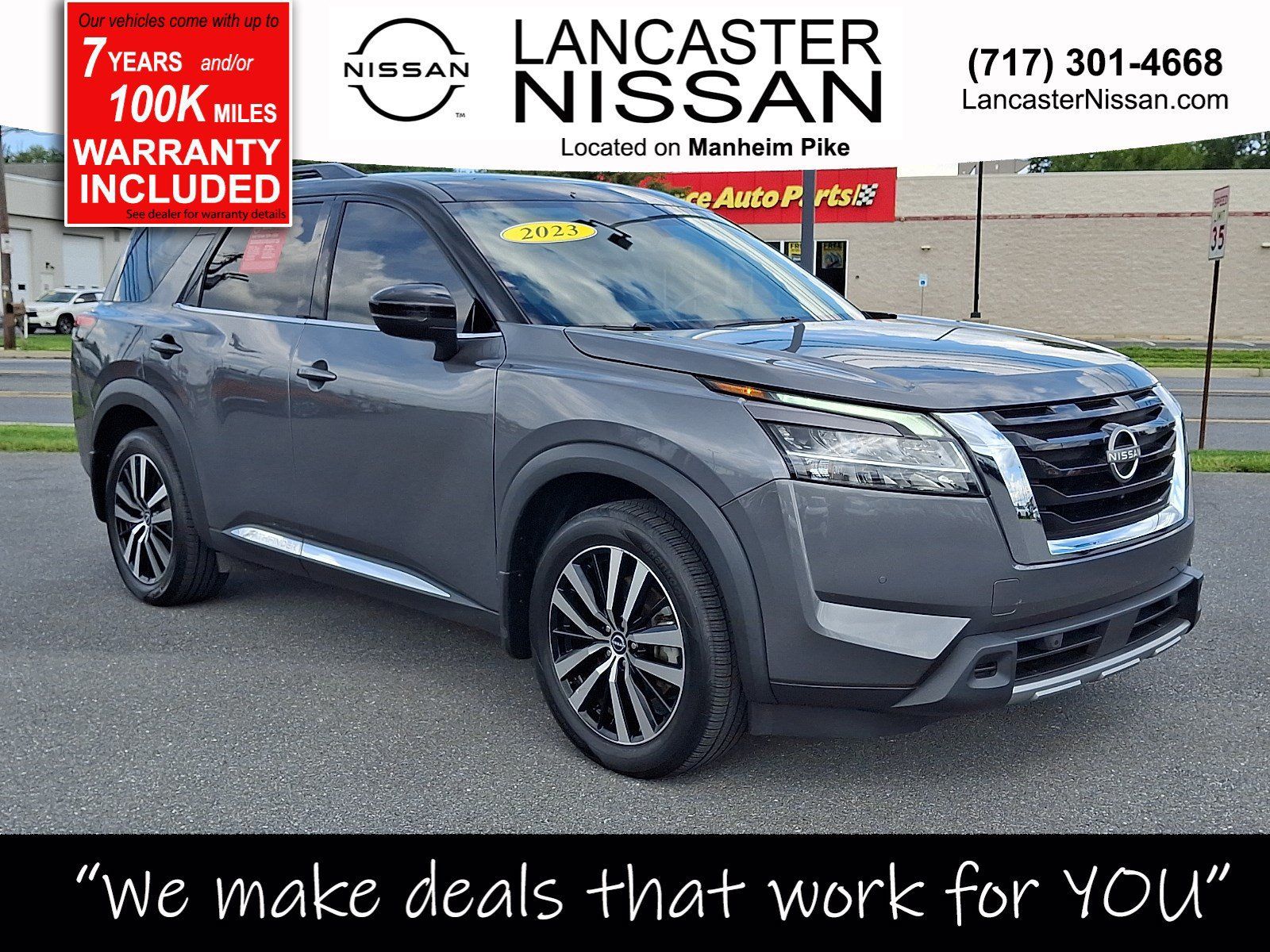 Certified 2023 Nissan Pathfinder Platinum AWD/4WD image 1