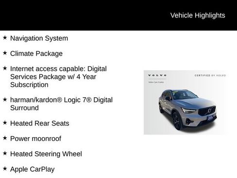 Certified 2023 Volvo XC40 B5 Plus w/ Climate Package image 5