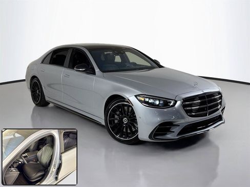 Used 2023 Mercedes-Benz S 500 4MATIC w/ AMG Line image 2