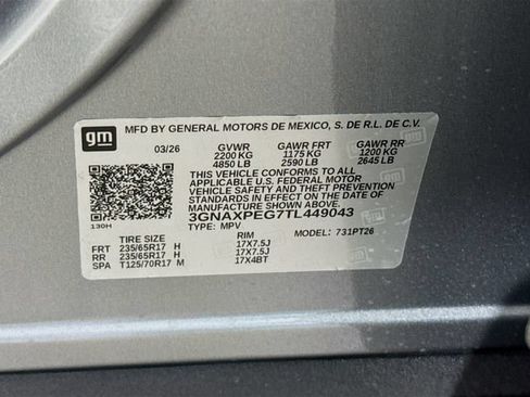 New 2026 Chevrolet Equinox LT AWD/4WD image 36