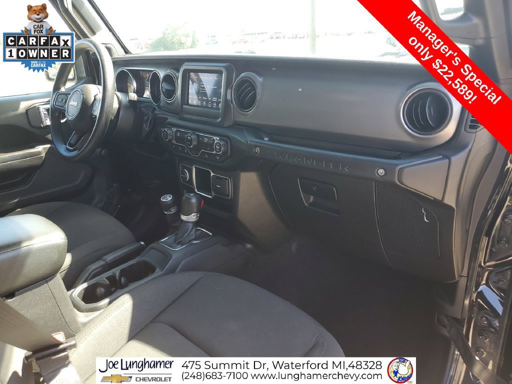 Used 2022 Jeep Wrangler Unlimited Sport AWD/4WD image 28