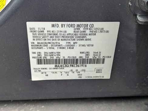 Used 2019 Ford EcoSport SE AWD/4WD image 11