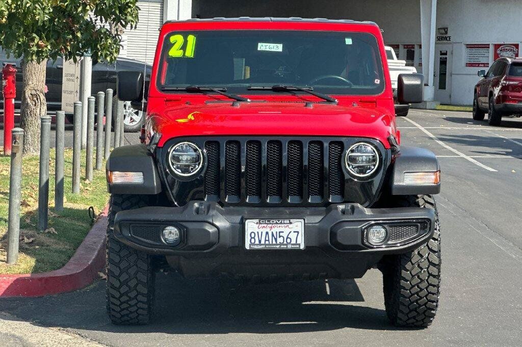 Used 2021 Jeep Wrangler Unlimited Sport AWD/4WD image 9