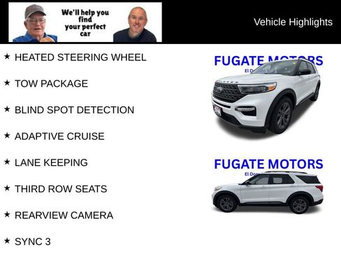 Certified 2023 Ford Explorer XLT w/ Equipment Group 202A AWD/4WD image 9