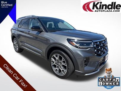 Certified 2025 Ford Explorer Platinum w/ Ultimate Package