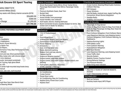 Used 2024 Buick Encore GX Sport Touring image 28