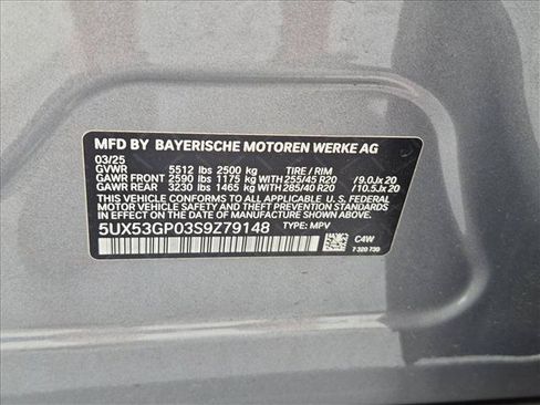 Used 2025 BMW X3 xDrive30i w/ Convenience Package AWD/4WD image 14