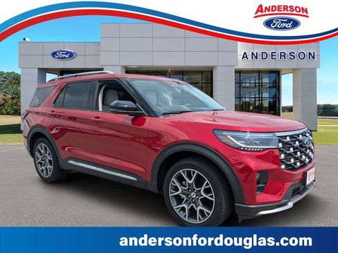 Used 2025 Ford Explorer Platinum w/ Ultimate Package RWD image 1