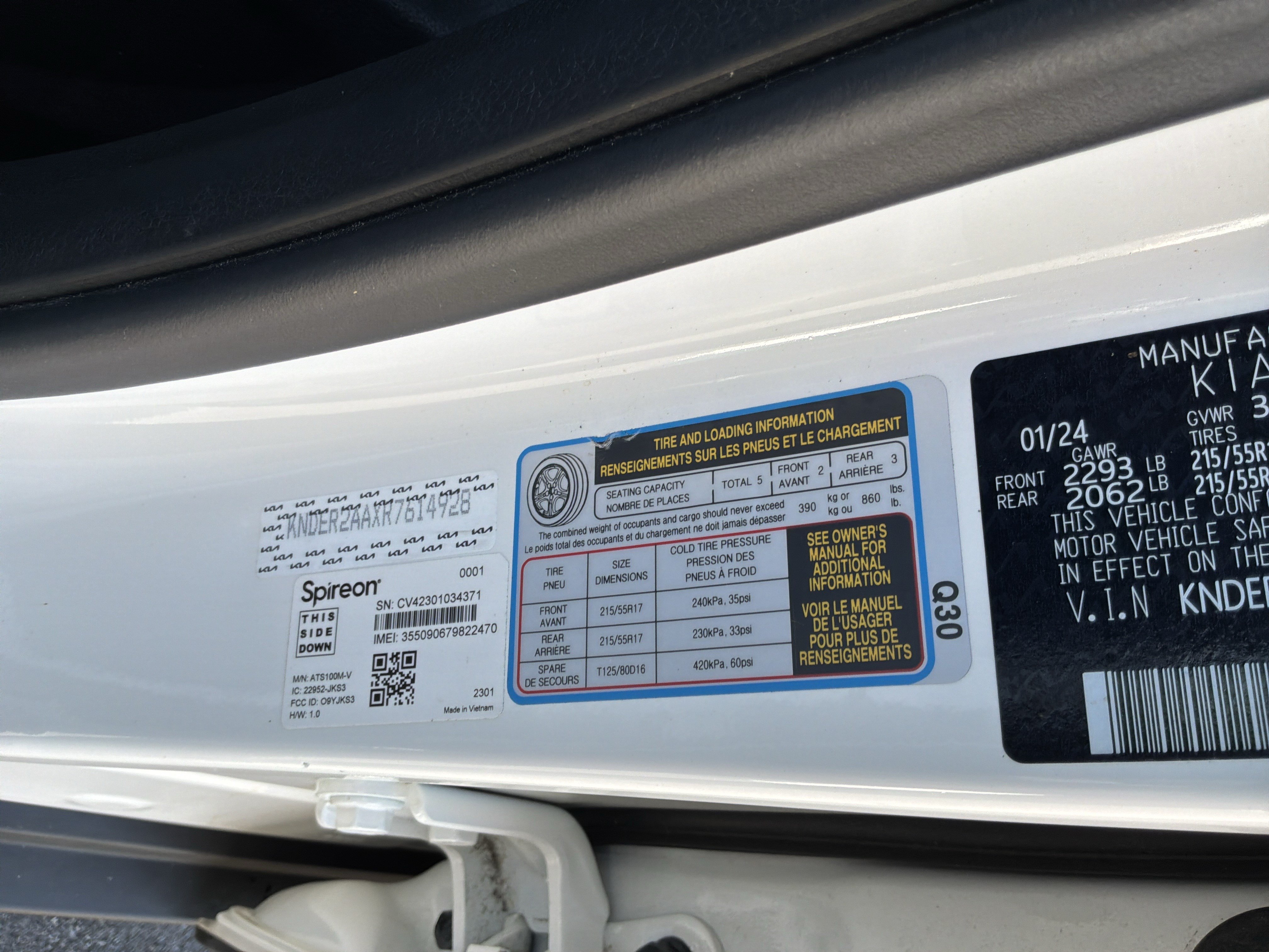 Used 2024 Kia Seltos EX FWD image 34