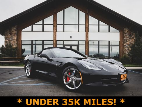 Used 2014 Chevrolet Corvette Stingray Convertible w/ 2LT Preferred Equipment Group image 1