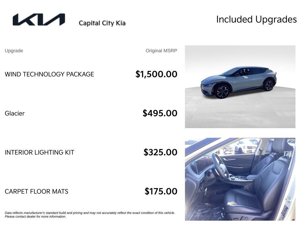 Used 2024 Kia EV6 Wind w/ Wind Technology Package AWD/4WD image 4