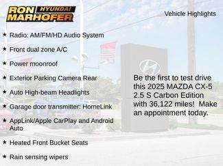Used 2025 MAZDA CX-5 Carbon Edition AWD/4WD video 2