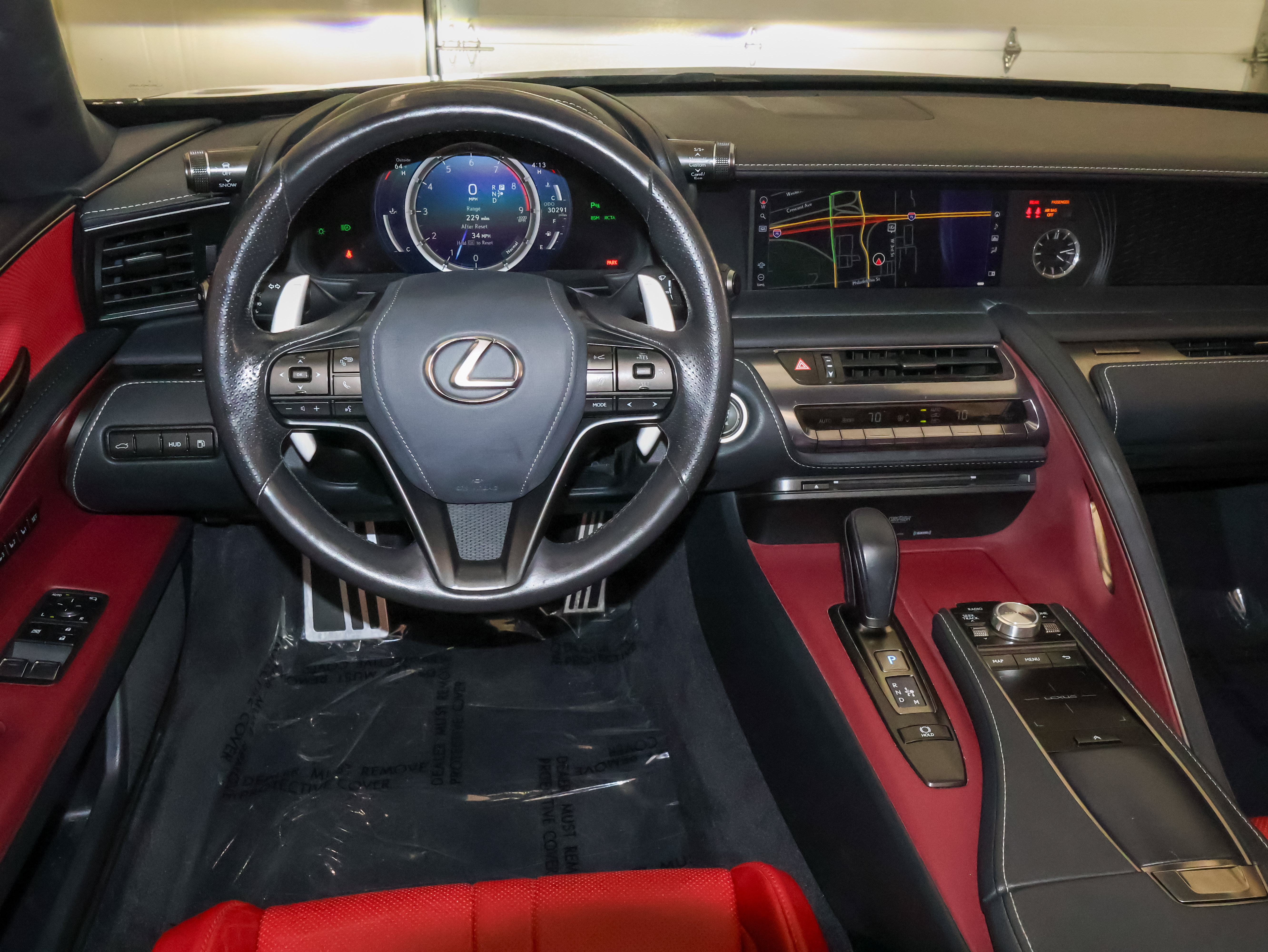 Used 2021 Lexus LC 500 Convertible w/ Touring Package RWD image 23