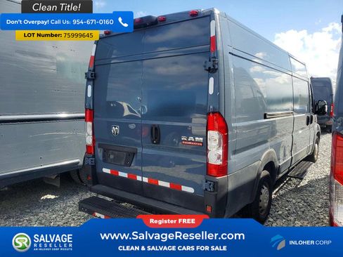 Used 2021 RAM ProMaster 3500 FWD image 4