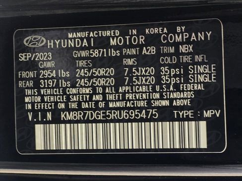 Used 2024 Hyundai Palisade Calligraphy image 28