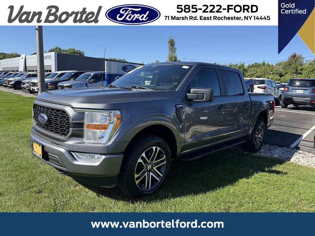 Certified 2022 Ford F150 XL w/ STX Appearance Package AWD/4WD image 1