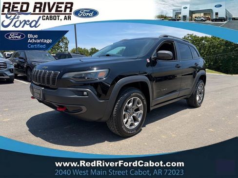 Used 2021 Jeep Cherokee Trailhawk AWD/4WD image 1