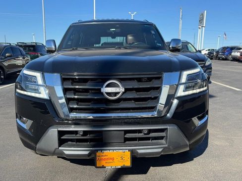 Used 2021 Nissan Armada Platinum w/ Captain's Chairs Package image 8