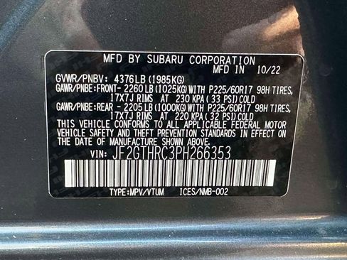 Certified 2023 Subaru Crosstrek 2.5i Sport AWD/4WD image 15