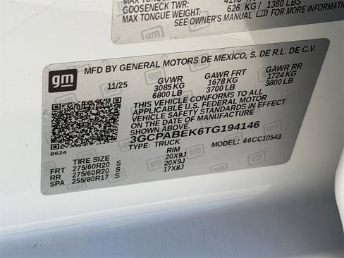 New 2026 Chevrolet Silverado 1500 Custom image 24