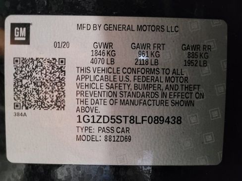 Used 2020 Chevrolet Malibu LT FWD image 33