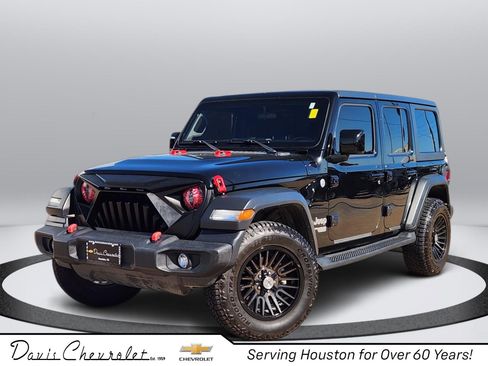 Used 2021 Jeep Wrangler Unlimited Sport AWD/4WD image 1