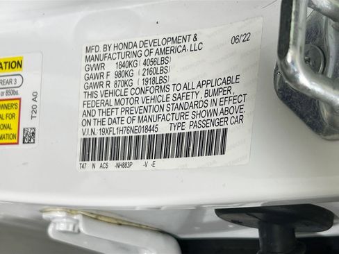 Used 2022 Honda Civic EX-L image 31