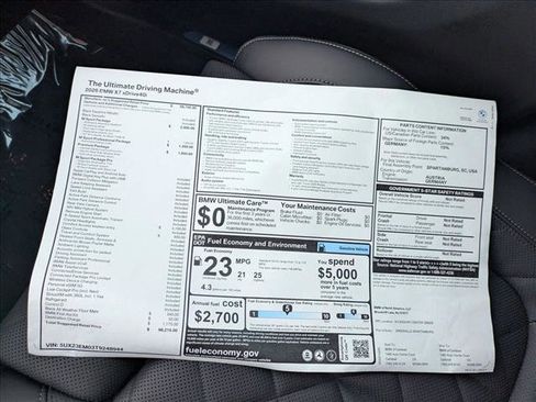 New 2026 BMW X7 xDrive40i w/ M Sport Package image 18