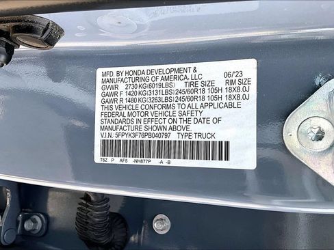 Used 2023 Honda Ridgeline RTL-E image 36