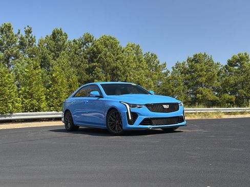 Used 2023 Cadillac CT4 V Blackwing w/ Climate Package RWD image 3