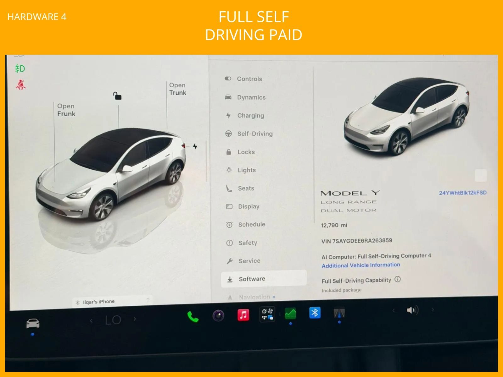 Used 2024 Tesla Model Y Long Range AWD/4WD image 1