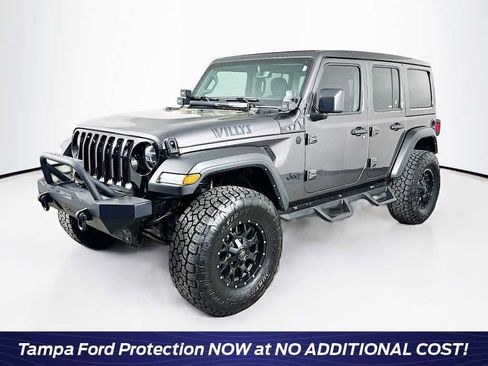 Used 2022 Jeep Wrangler Unlimited Sport image 1