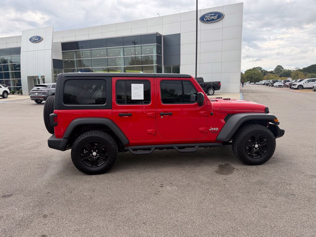 Used 2021 Jeep Wrangler Unlimited Sport AWD/4WD image 7