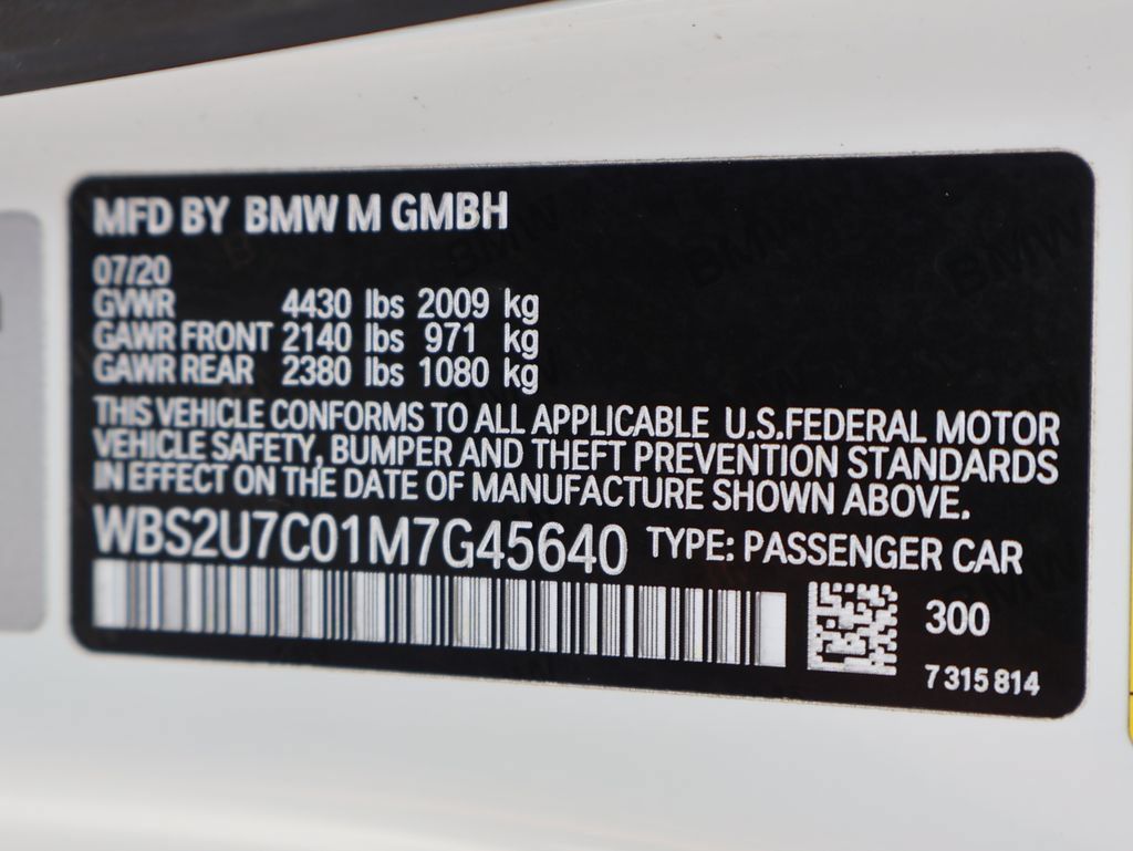 Used 2021 BMW M2 Competition w/ Executive Package RWD image 42