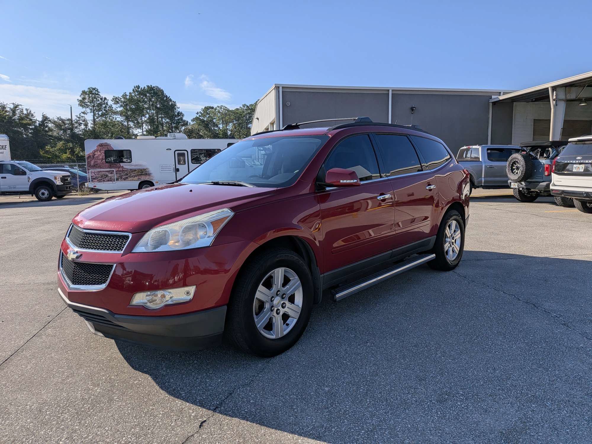 Used 2012 Chevrolet Traverse LT w/ LPO, 'HIT The Road' Package FWD image 8