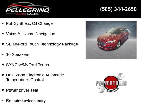 Used 2016 Ford Fusion SE FWD image 2