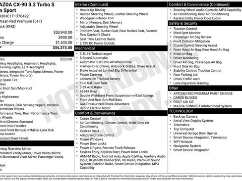 New 2026 MAZDA CX-90 3.3 Turbo S w/ Premium Package image 6