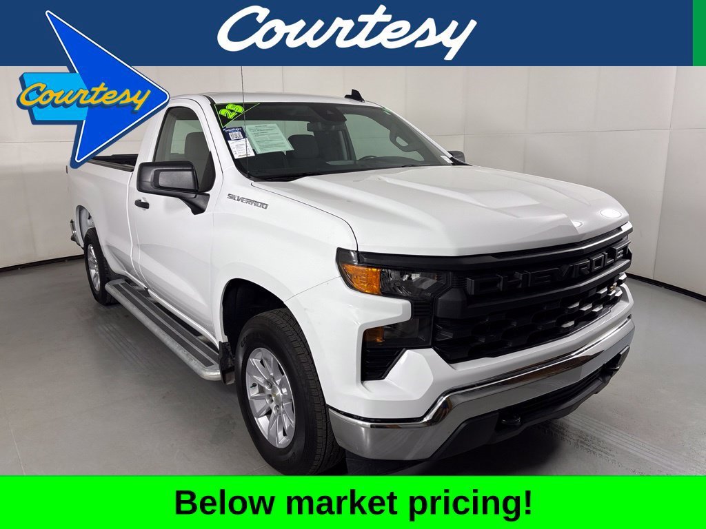 Used 2025 Chevrolet Silverado 1500 W/T RWD image 1