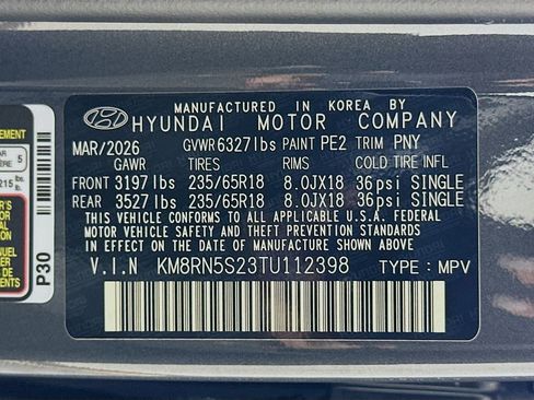 New 2026 Hyundai Palisade SEL FWD image 24