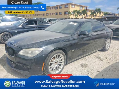 Used 2013 BMW 750Li RWD image 1